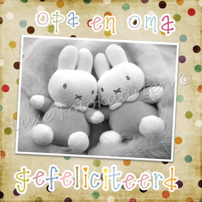 Geboorte Tweeling - opa en oma